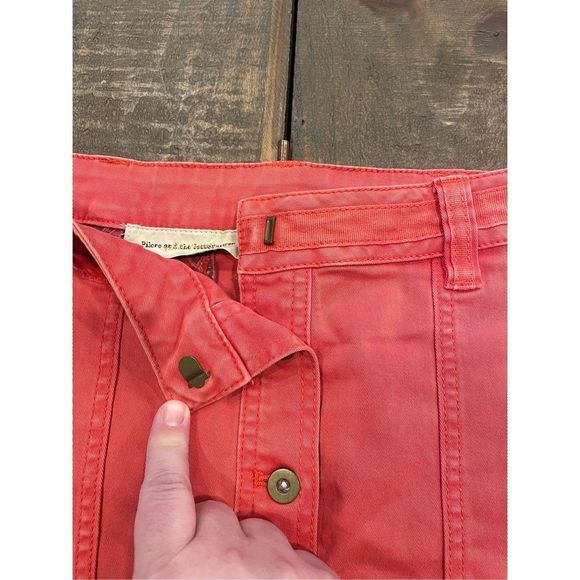 Anthropologie Pilcro & The Letterpress Chino Skirt Size 4 - Picture 6 of 11